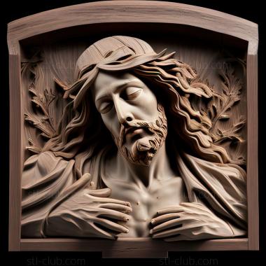 3D model st jesus (STL)